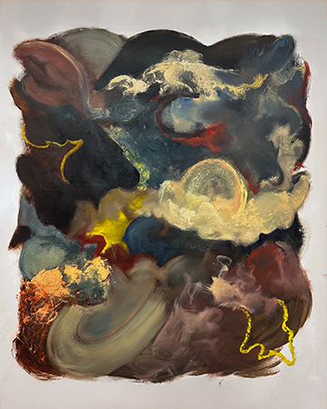 Monotype art by Zachary Diaz