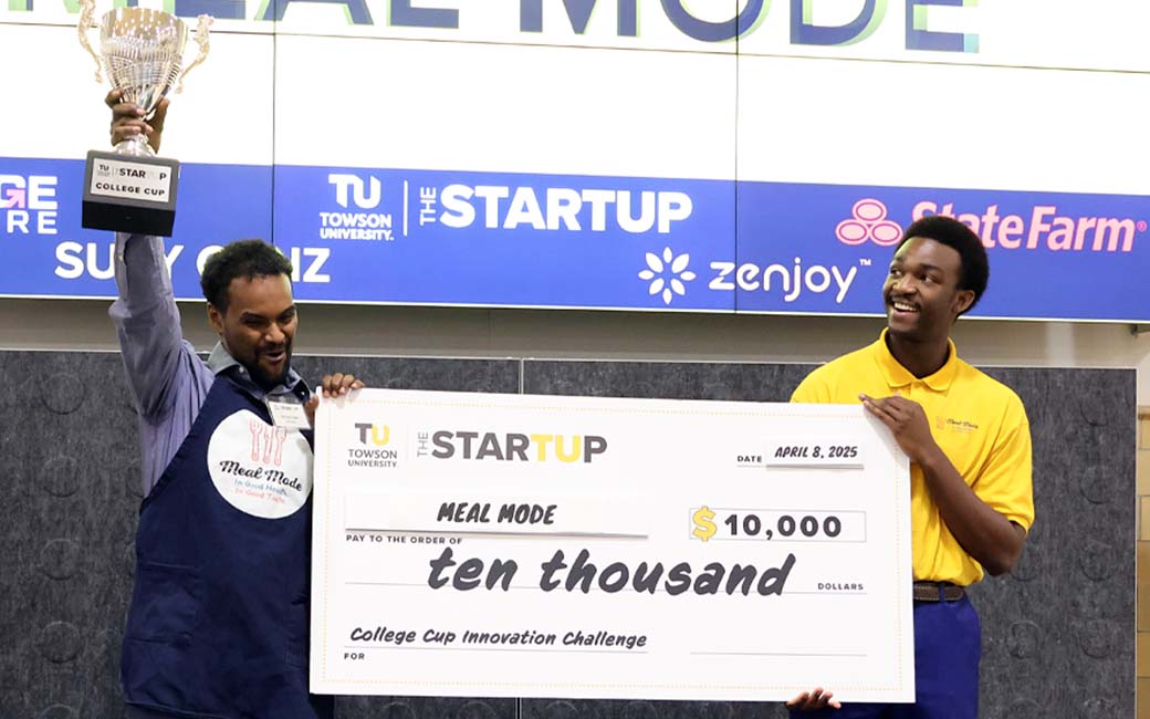 Tamsir Toure ‘26 and Ahmed Satti ‘24 founders of Meal Mode