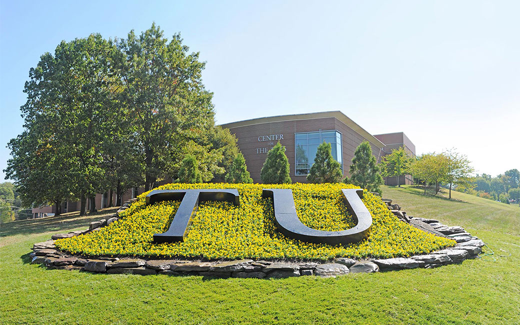TU Welcome Sign