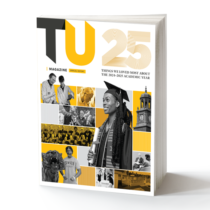 Cover of the 2025 annual report edition of TU Magazine