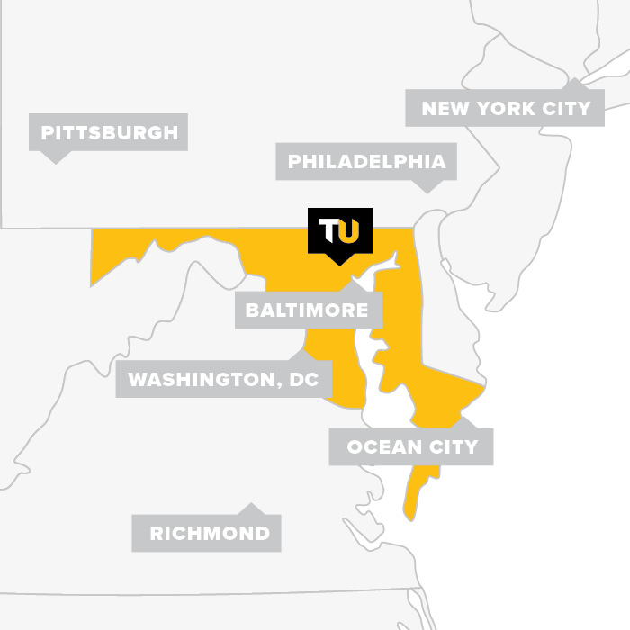 map of TU's location