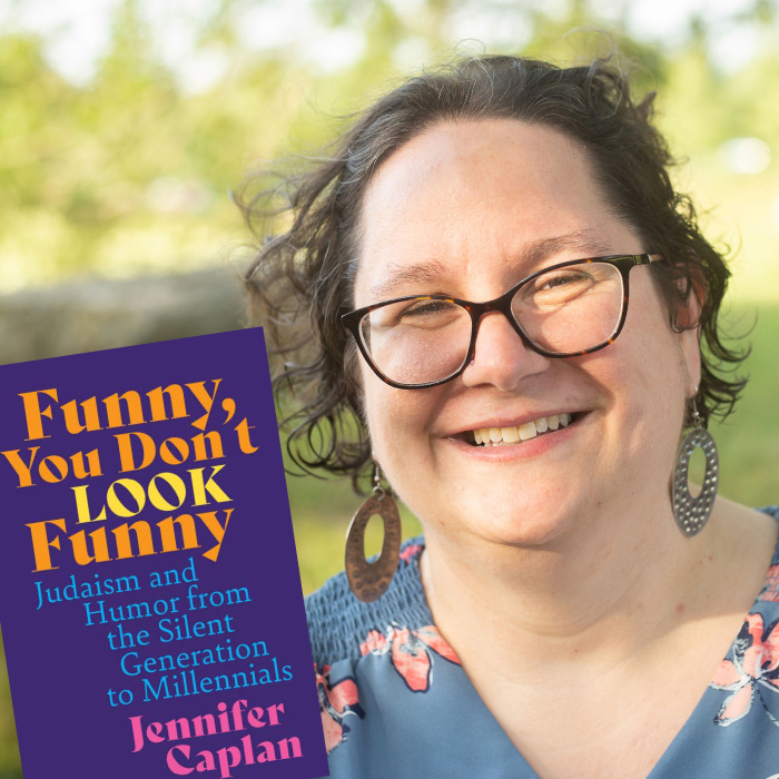 Dr. Jenny Caplan and book cover