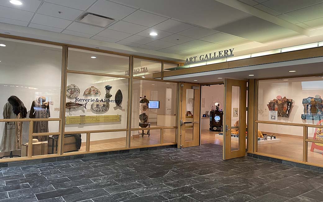 Entrance to the Center for the Arts Gallery