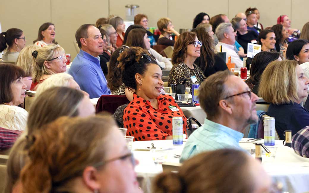 attendees at osher spark event