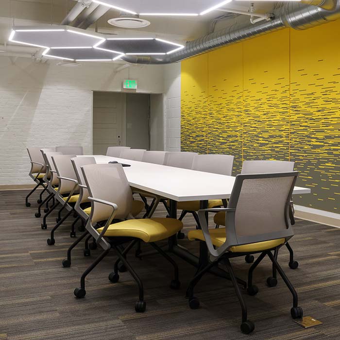 Conference room at the Armory