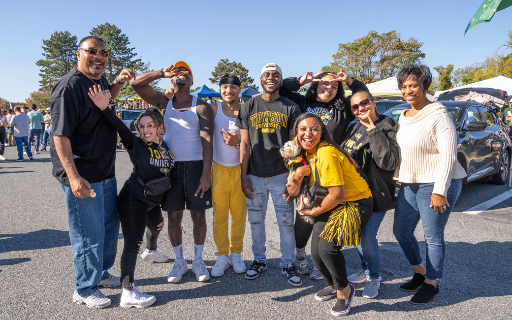 The images of TU's 2022 Towson University