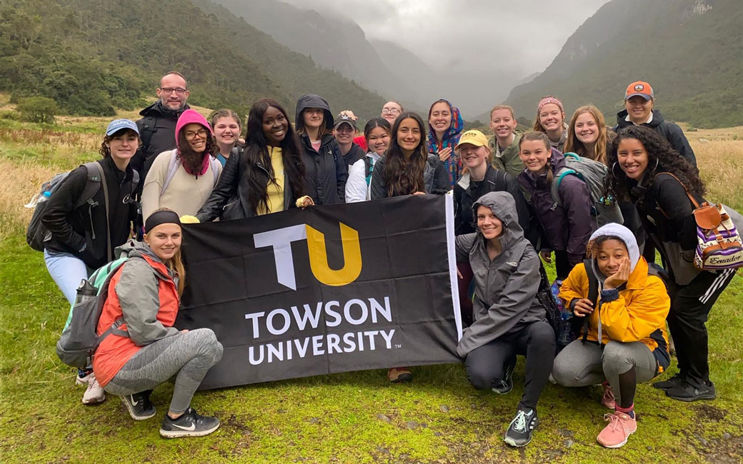 Students in Ecuador