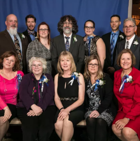Group photo of 2017 NMTC award winners