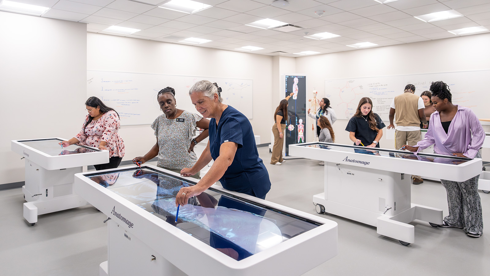 Simulation center in the Health Processions building