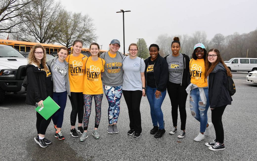 Group of Big Event volunteers