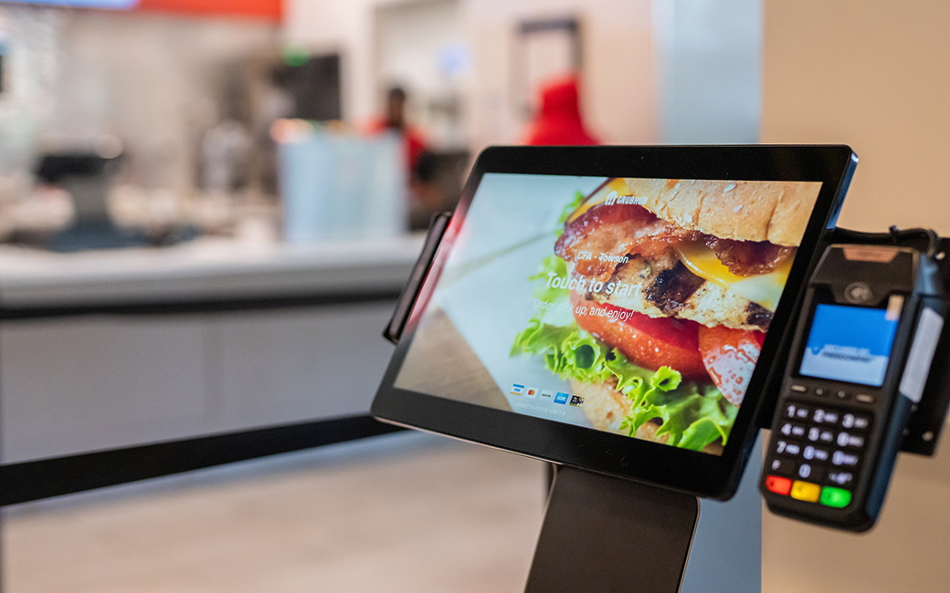 chick-fil-a ordering station