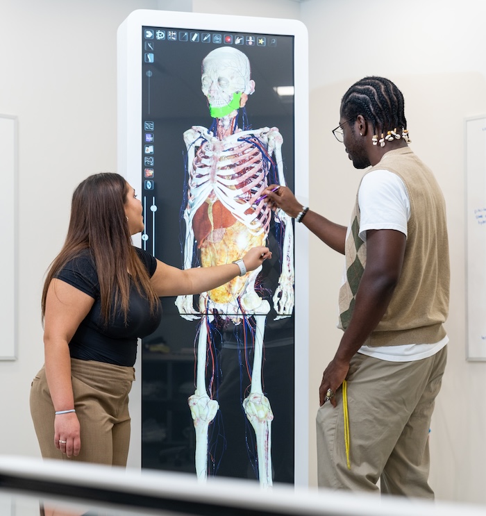 CHP's anatomage lab