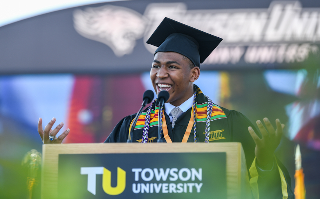 TU celebrates historic week of Commencement ceremonies Towson University