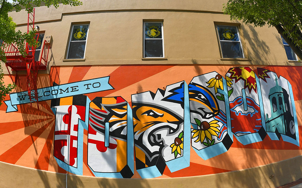 Towson mural