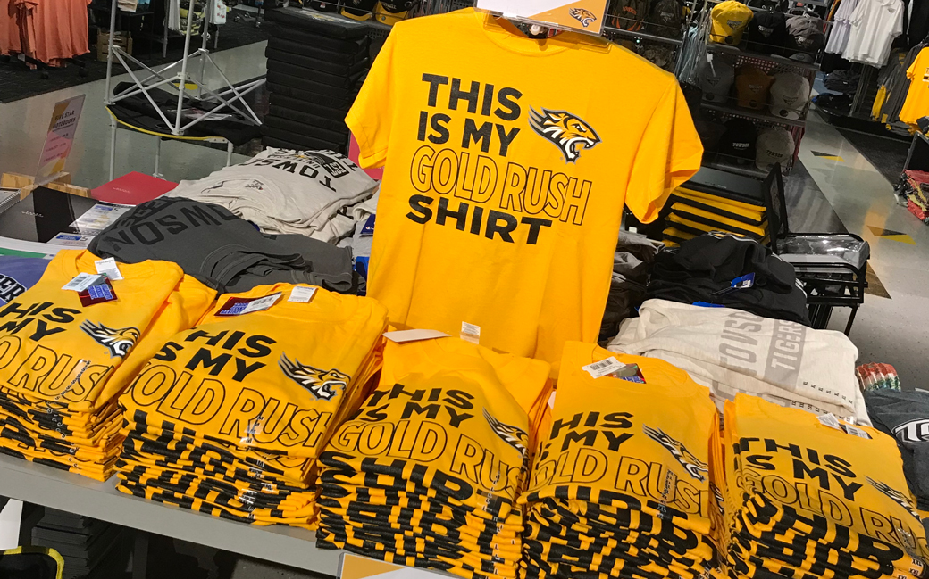 Football Gold Rush Shirts