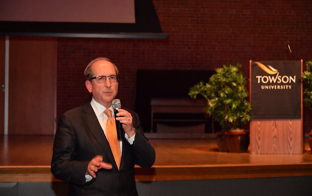 Frederick Lawrence at Towson University 