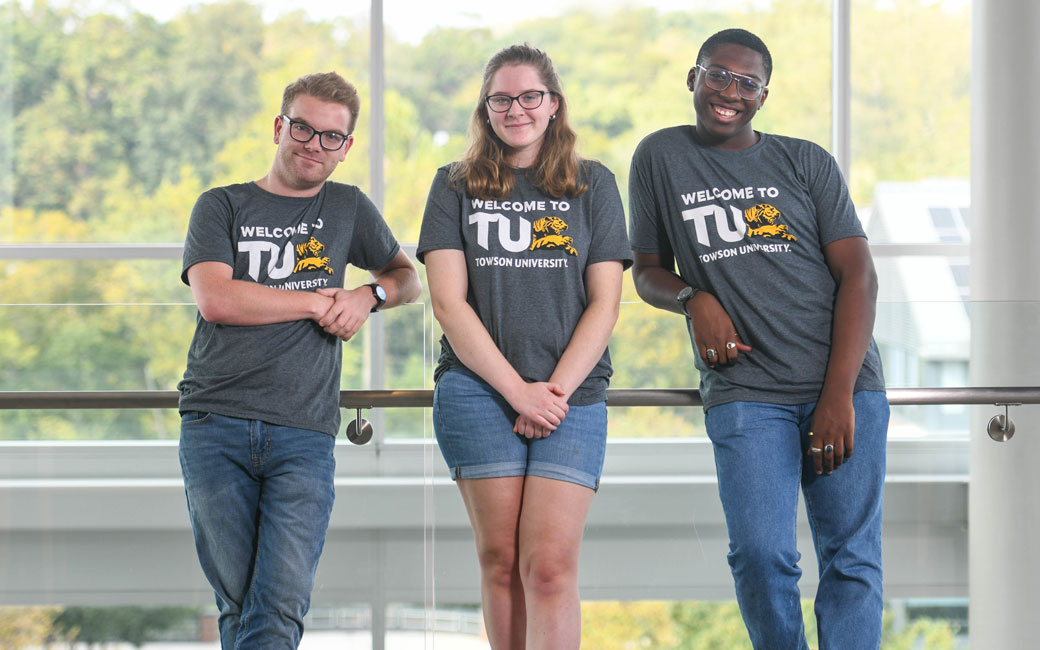 Towson University First Year Experience student leaders