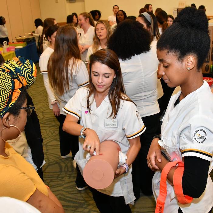 Vendors at the Health Expo