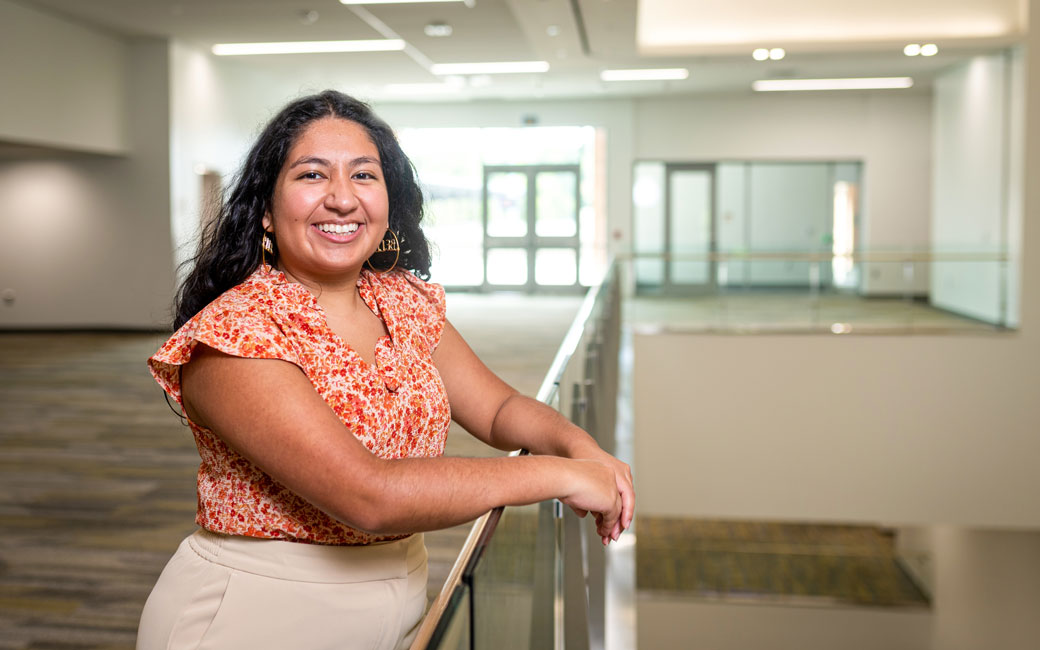 Center for student diversity graduate assistant Idania Ramos