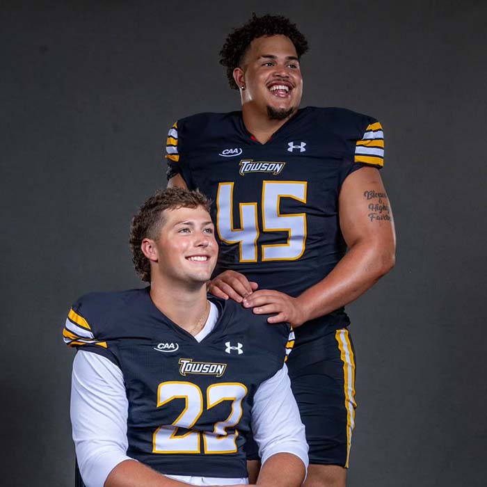TU football players