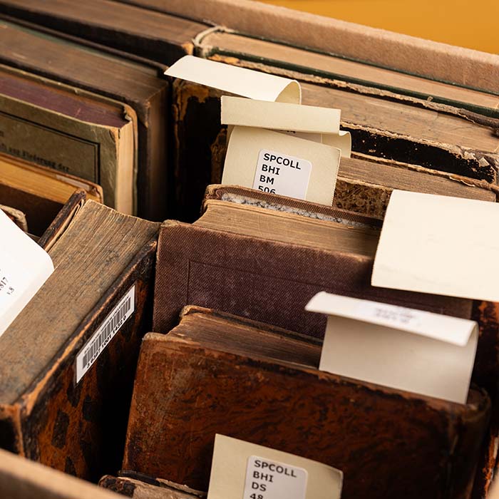 Books recovered from the Holocaust