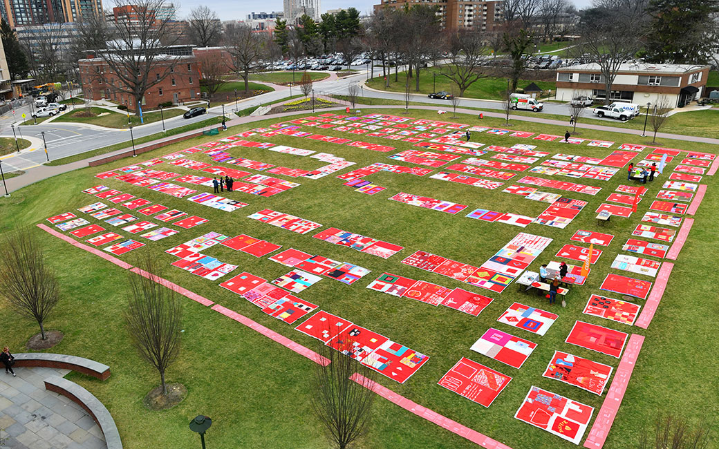 The Monument Quilt at TU