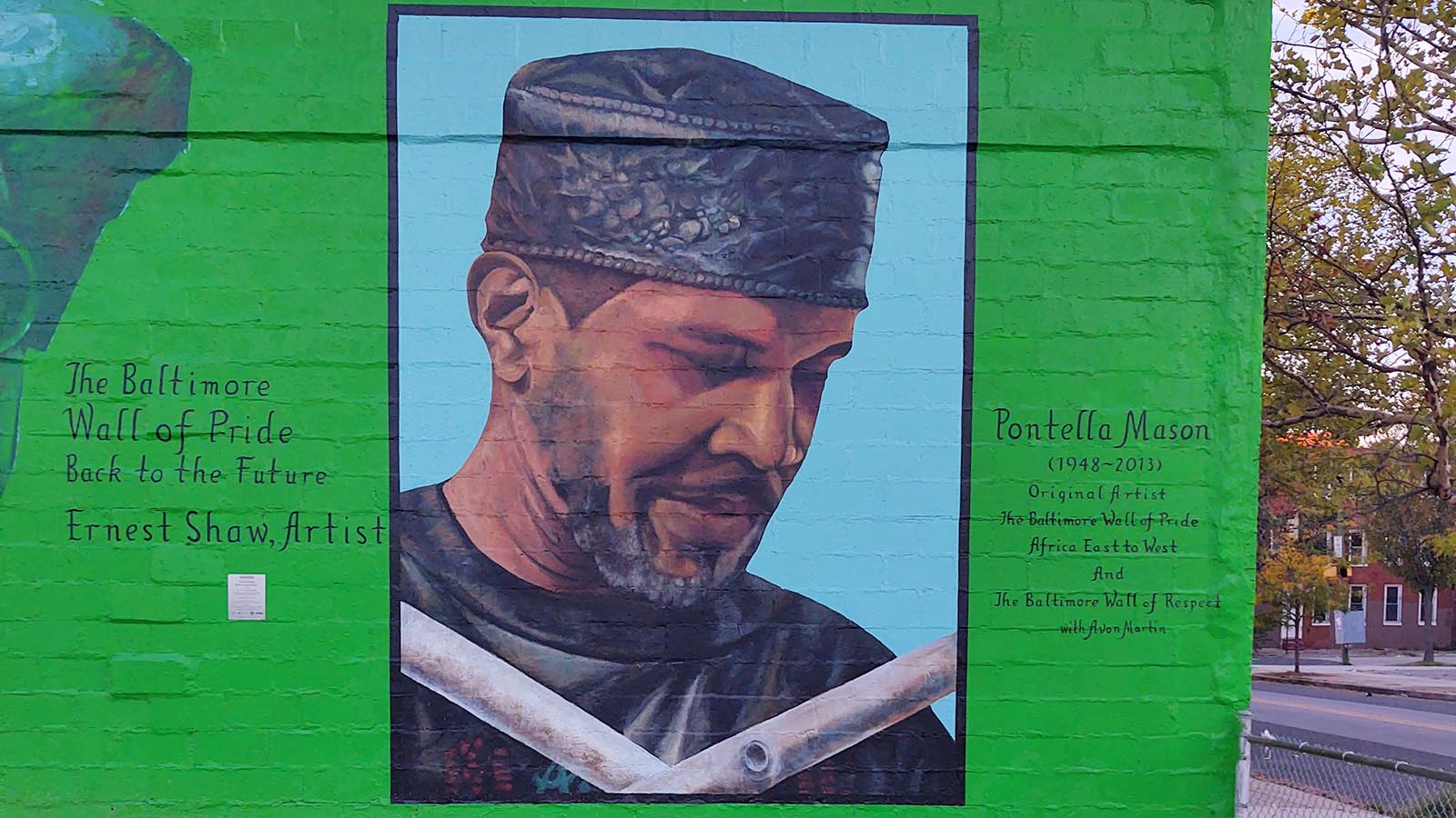 Mural of Pontella Mason