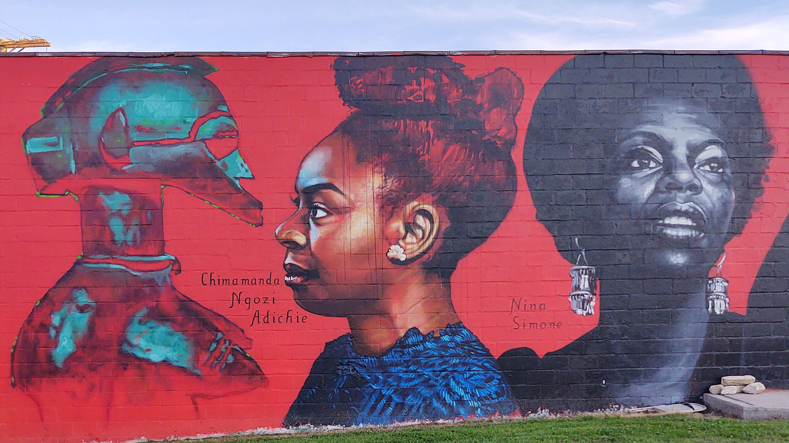 Mural of famous Black women