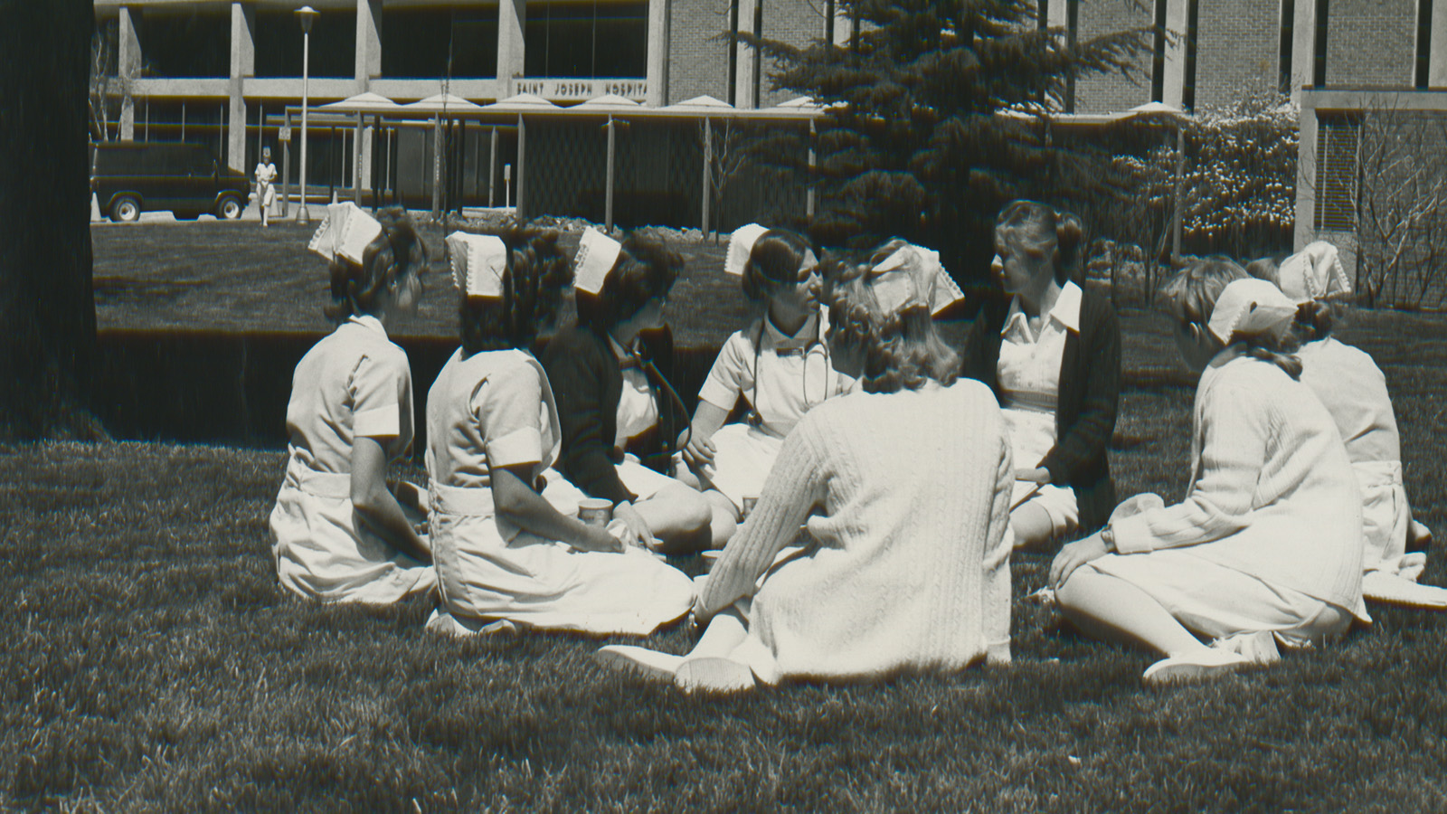 Towson University nursing students in 1969