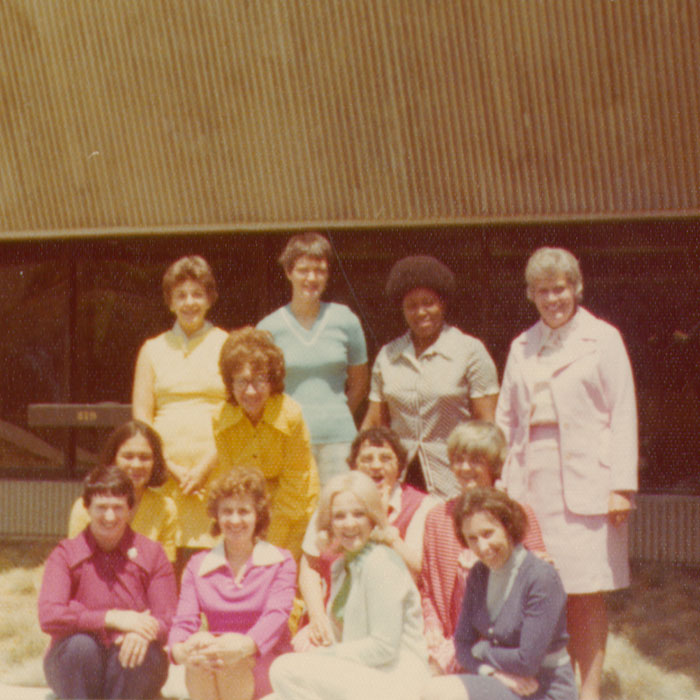 Photos of nursing faculty from 1974. 