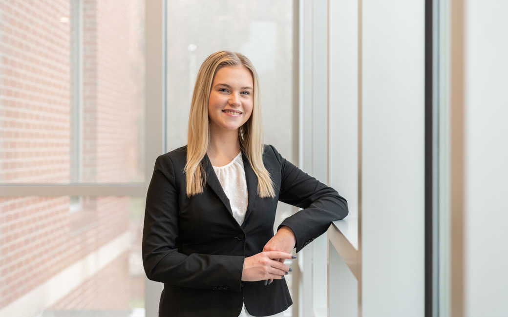 SGA Vice President Paige Trzaskawka '23