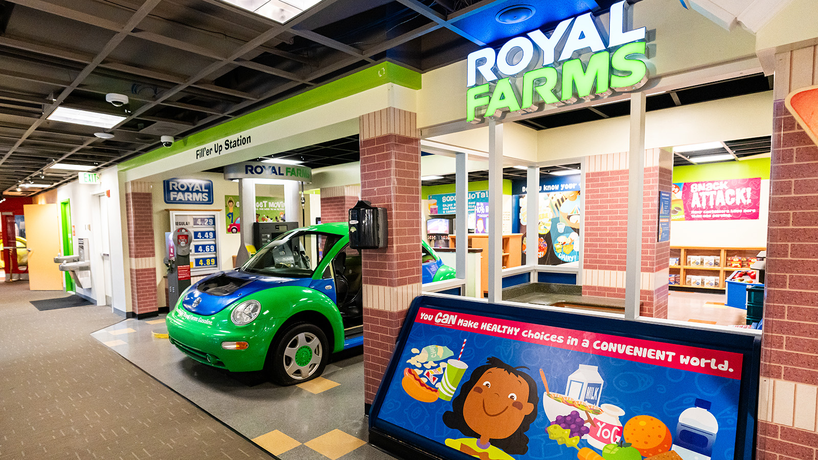 Royal Farms exhibit at Port Discovery Children's Museum