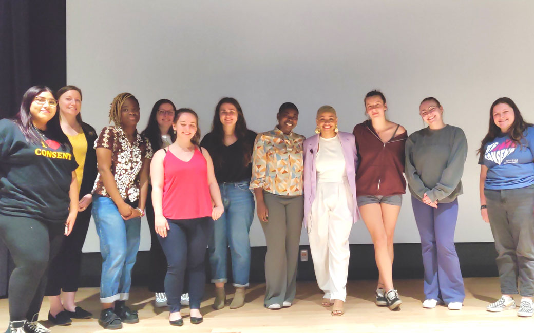 Members of the Sexual Assault Prevention Education Program