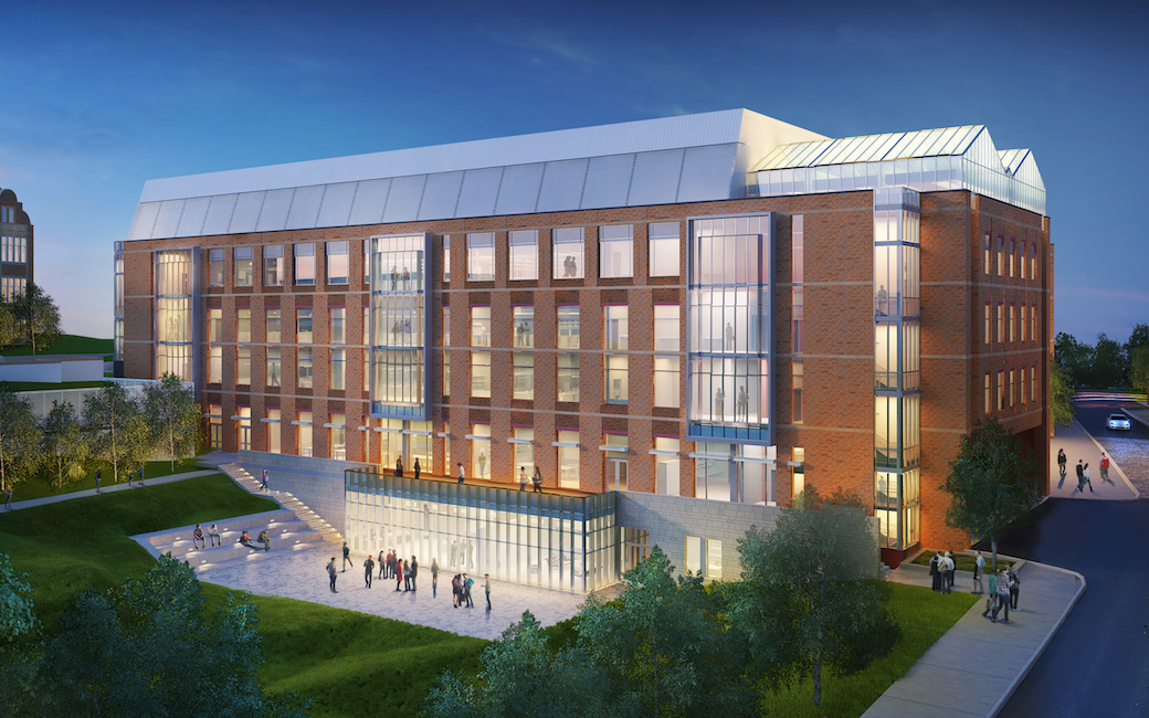 A rendering of the new Science Complex, expected to be complete in fall 2020.