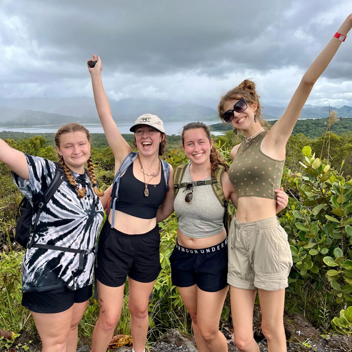 Students in Costa Rica