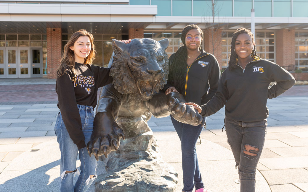 Students at University Union Tiger