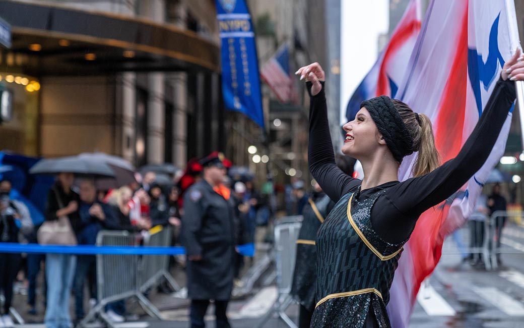 Photos Tu Band Marches In New York City Veterans Day Parade Towson