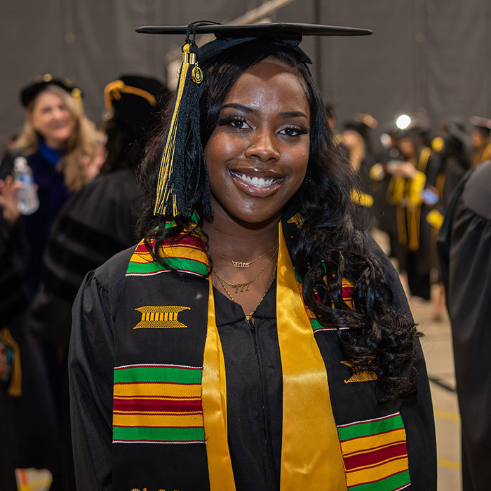 black female graduate