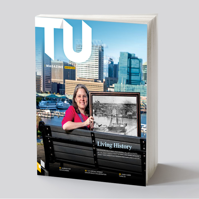 cover of the winter 2025 issue of TU magazine