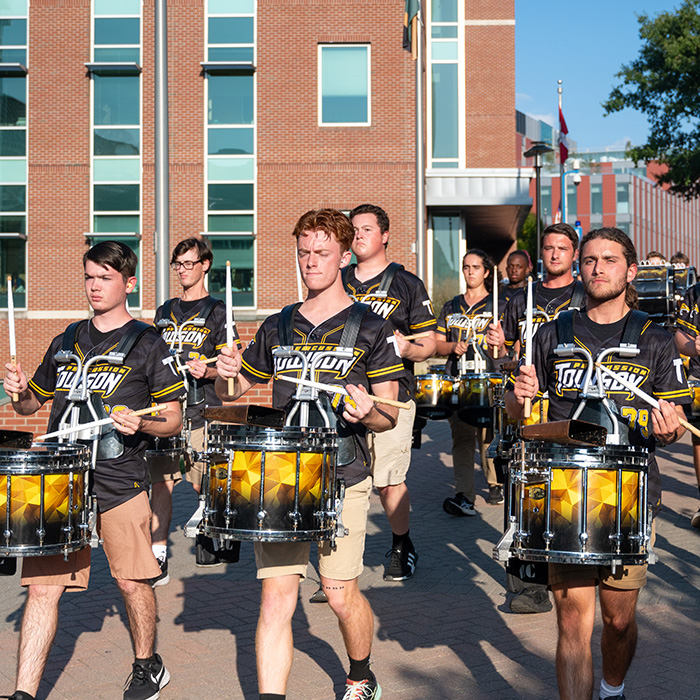 TU marching band